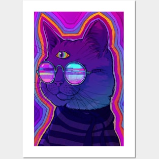 PHAZED Cat 2 Posters and Art